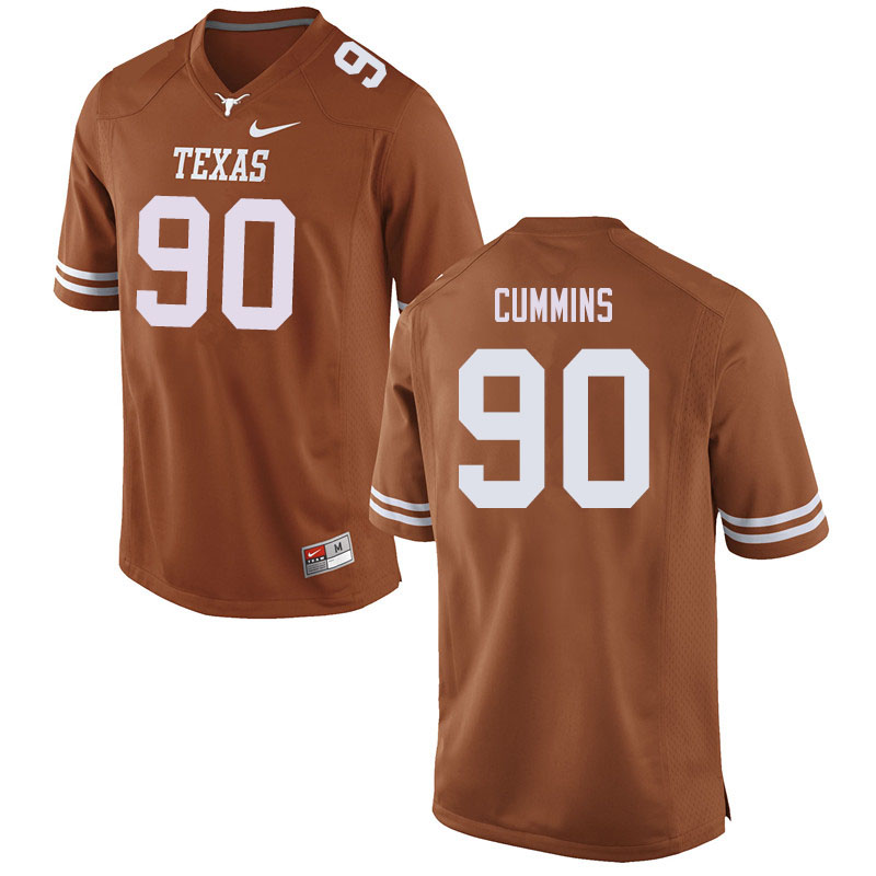 Men #90 Rob Cummins Texas Longhorns College Football Jerseys Sale-Orange